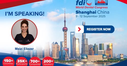 FDI World Dental Congress 2025: Dr. Meizi Eliezer to Speak in Shanghai